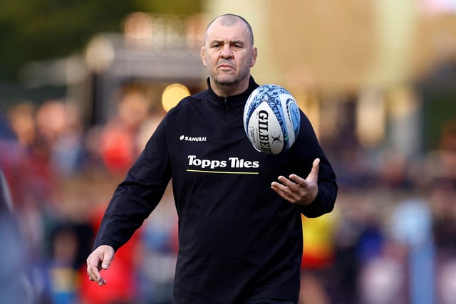 Rugby Union - Premiership - Saracens v Leicester Tigers - StoneX Stadium, London, Britain - October 26, 2024 Leicester Tigers head coach Michael Cheika before the match Action Images/Peter Cziborra/File Photo
