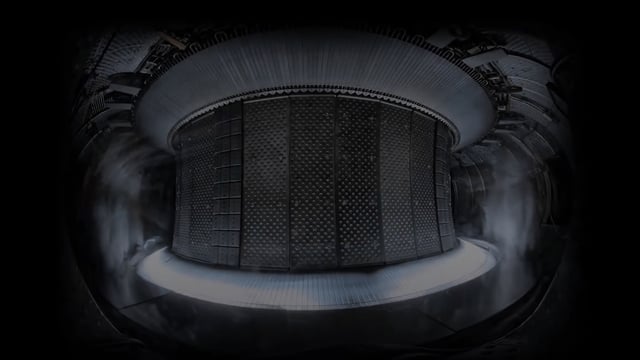 The plasma chamber of the WEST Tokamak reactor