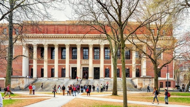 As per the Times Higher Education World Reputation Rankings 2025, Harvard University continues to be most reputed global university for the 14th consecutive year. (Getty Images)
