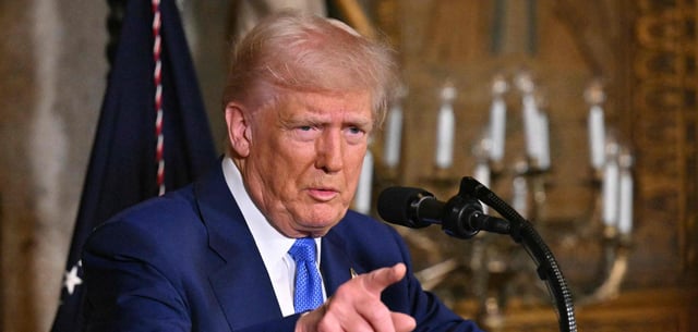 „Amerikas goldenes Zeitalter braucht ein faires Justizsystem“, sagt Trump