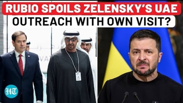 After Snubbing Zelensky From Russia Talks, Trump Aide Follows Ukraine Prez To UAE?