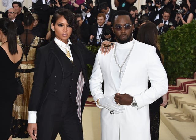 Cassie Ventura and Sean &#34;Diddy&#34; Combs attend the Heavenly Bodies: Fashion &amp; The Catholic Imagination Costume Institute Gala at The Metropolitan Museum of Art on May 7, 2018 in New York City.