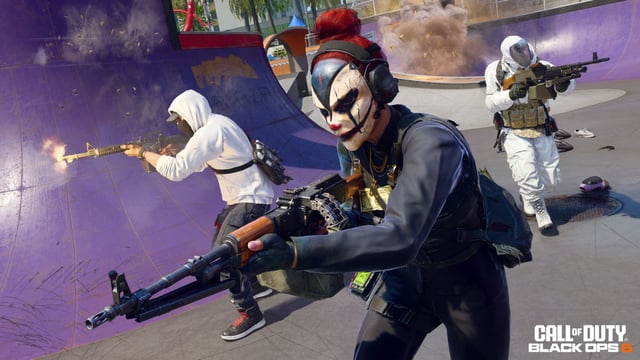 Black Ops 6 players on Grind map