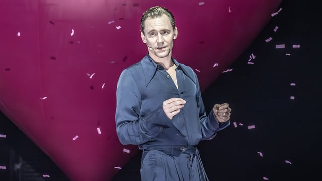 Tom Hiddleston is absolutely in command as Benedick