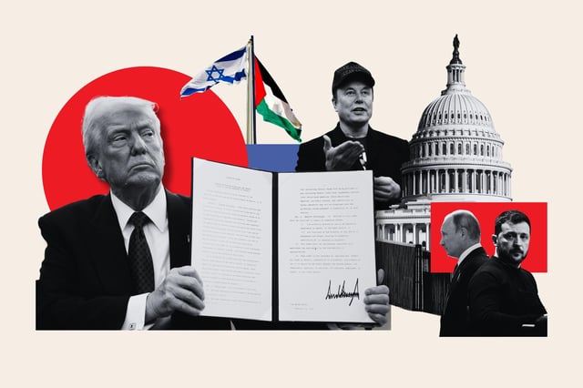 Donald Trump&#39;s First Month in Office Compared to First Term
