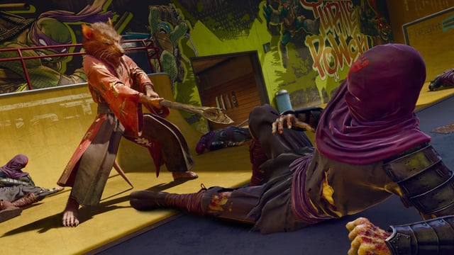 Splinter fighting ninja in Black Ops 6