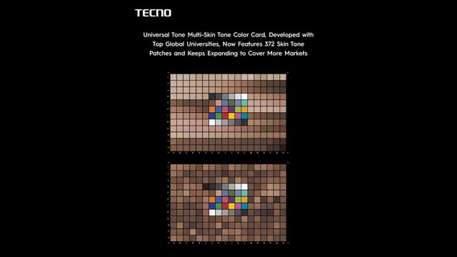 Tecno unveiled its multi-skin-tone imaging technology back in 2023