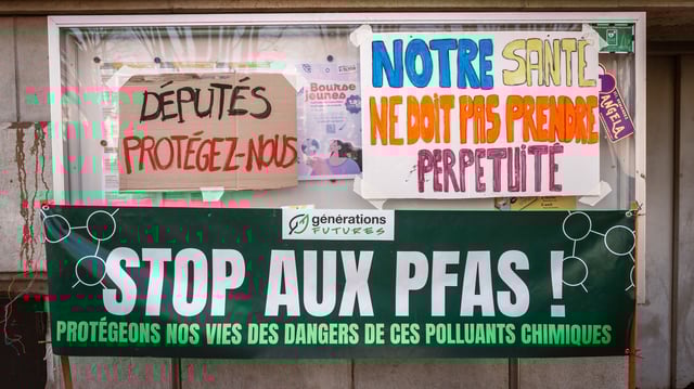 Le Parlement adopte définitivement un texte pour lutter contre les «polluants éternels»