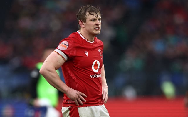 Rugby Union - Six Nations Championship - Italy v Wales - Stadio Olimpico, Rome, Italy - February 8, 2025 Wales' Jac Morgan reacts REUTERS/Guglielmo Mangiapane/File Photo
