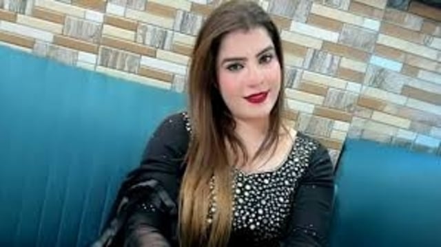 Zoya Khan, wife of jailed gangster Hashim Baba, 