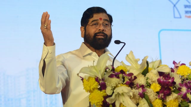 Maharashtra deputy chief minister Eknath Shinde. 