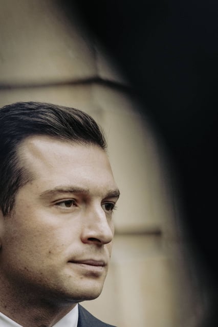 Jordan Bardella, le 16 décembre à Matignon.