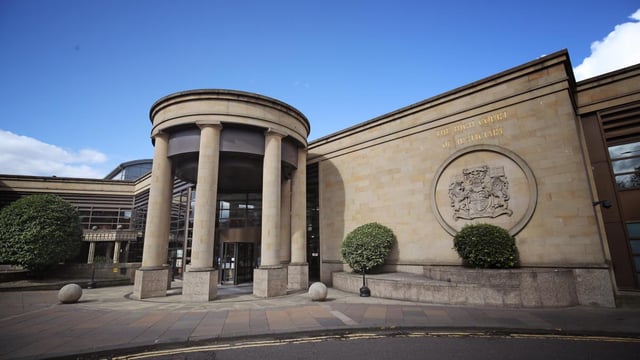 The student admitted a charge under the Terrorism Act at the High Court in Glasgow