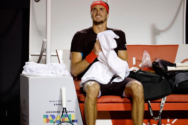 Alexander Zverev hatte bei extrem heißen Bedingungen in Rio gegen Francisco Comesana keine Chance
