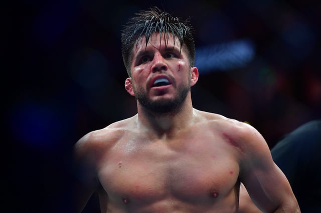 Henry Cejudo during UFC 298 in 2024.