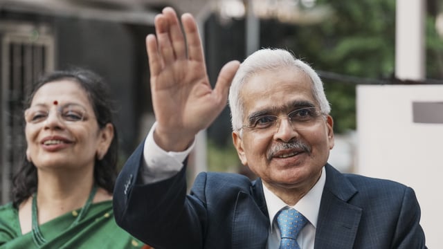 Former RBI governor Shaktikanta Das