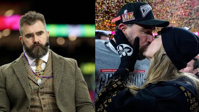 Jason Kelce spoke about his brother Travis Kelce's relationship with Taylor Swift, noting it felt different from the start. 