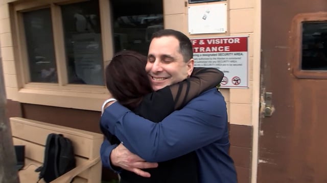 Gordon Cordeiro leaves Maui Community Correctional Center on Friday.