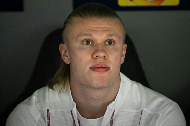 Erling Haaland was ruled out of Manchester City's clash against Liverpool