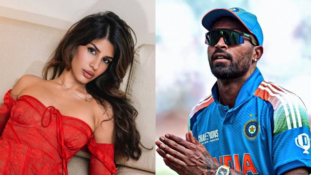 Hardik Pandya’s rumoured girlfriend, Jasmin Walia, was spotted at the Champions Trophy 2025 match between India and Pakistan in Dubai