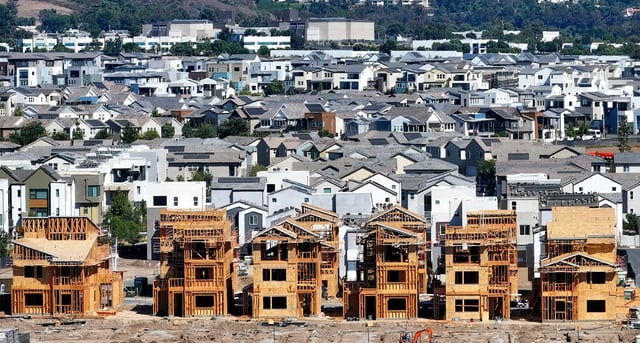 New homes are under construction in the Great Park Neighborhoods in Irvine, CA, on Monday, Aug. 19, 2024. (Photo by Jeff Gritchen, Orange County Register/SCNG)