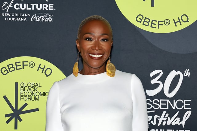 Joy Reid attends the 2024 ESSENCE Festival Of Culture™ Presented By Coca-Cola in New Orleans, Louisiana on July 7, 2024.