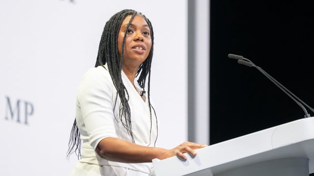 Kemi Badenoch is expected to refer to a ruling by the International Court of Justice that the UK should give up sovereignty of the Chagos Islands
