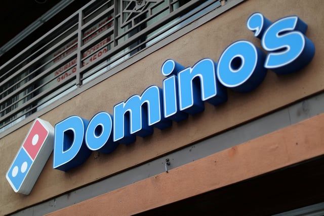 A Domino's Pizza restaurant is seen in Los Angeles, California, U.S. July 18, 2018. REUTERS/Lucy Nicholson/File Photo