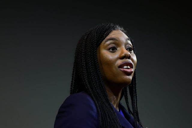 Conservative Party leader Kemi Badenoch will say &#39;we will need to disengage&#39; if international bodies are taken over by &#39;activists&#39; (Photo by Jack Taylor/Getty Images)