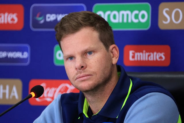 Cricket - ICC Men's Champions Trophy - Australia Press Conference - Gaddafi Stadium, Lahore, Pakistan - February 21, 2025 Australia's Steve Smith during the press conference REUTERS/Akhtar Soomro/File Photo