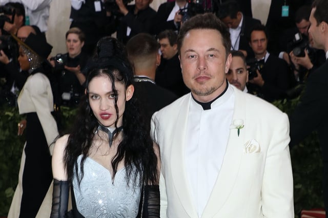 Grimes and Elon Musk attend &#34;Heavenly Bodies: Fashion &amp; the Catholic Imagination&#34;, the 2018 Costume Institute Benefit at Metropolitan Museum of Art on May 7, 2018 in New York City.
