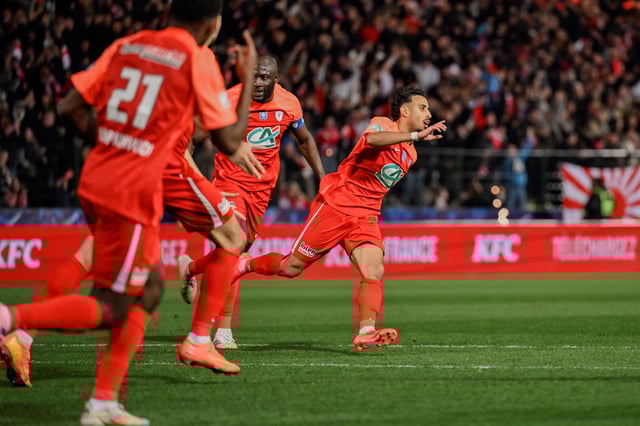 Chafik Abbas et ses coéquipiers rallient les demies de la Coupe de France.