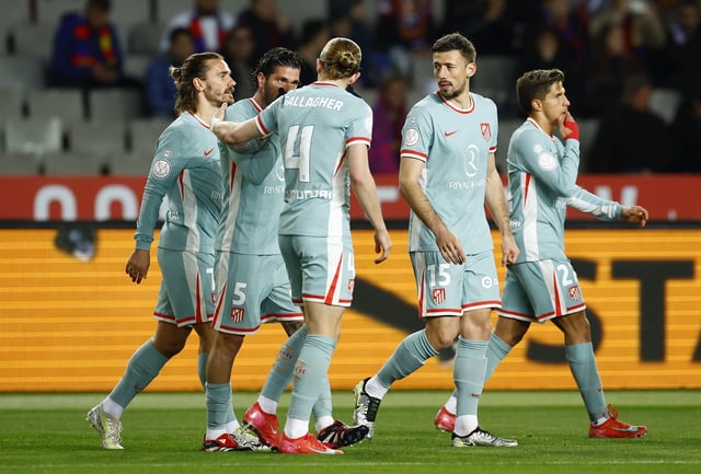 Antoine Griezmann a inscrit le deuxième des quatre buts des Matelassiers
