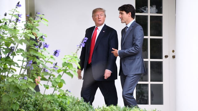 Canadian PM Justin Trudeau recently was caught warning the Donald Trump's wish to annexe Ottawa was a 'real thing',