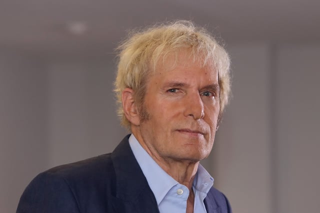Michael Bolton looks on during a press conference at Hotel Presidente Intercontinental on June 5, 2023 in Mexico City, Mexico.