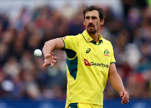 Cricket - Fifth One Day International - England v Australia - Bristol County Ground, Bristol, Britain - September 29, 2024 Australia's Mitchell Starc Action Images via Reuters/Matthew Childs/File Photo