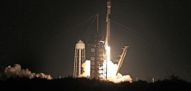 Die Mondmission mit der Landesonde „Athena“ startete am Mittwochabend im Kennedy Space Center