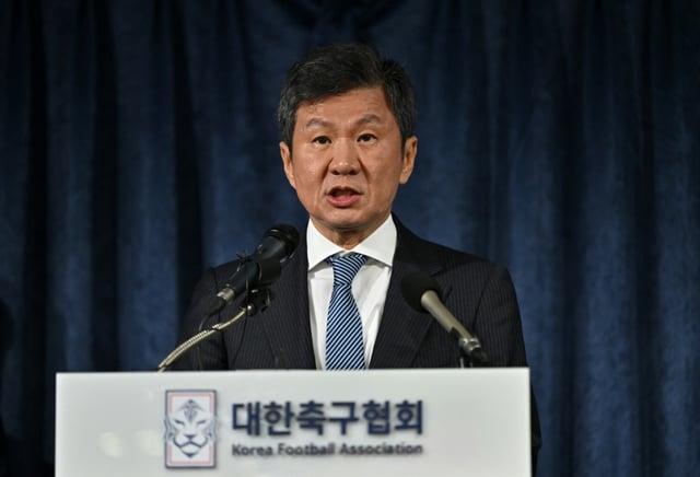 Chung Mong-gyu has been elected president of the Korean Football Association for a fourth time, despite being dogged by controversy