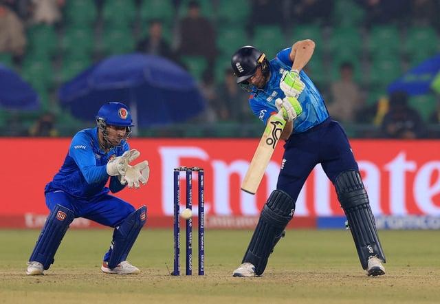 Cricket - ICC Men's Champions Trophy - Group B - England v Afghanistan - Gaddafi Stadium, Lahore, Pakistan - February 26, 2025 England's Jos Buttler in action REUTERS/Akhtar Soomro