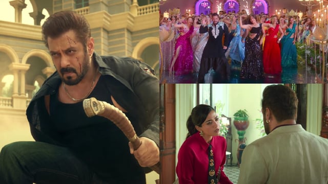 Salman Khan and Rashmika Mandanna in Sikandar
