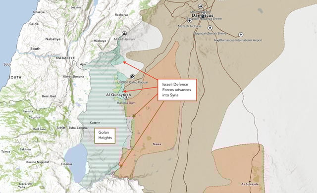 Map from Institute for the Study of War and AEI&#39;s Critical Threats Projects annotated by Newsweek