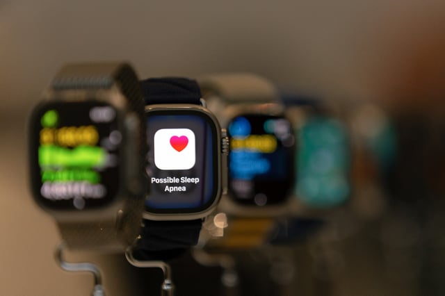 The Apple Watch Ultra 2 is showcased as Apple holds an event at the Steve Jobs Theater on its campus in Cupertino, California, U.S. September 9, 2024. REUTERS/Manuel Orbegozo/File Photo