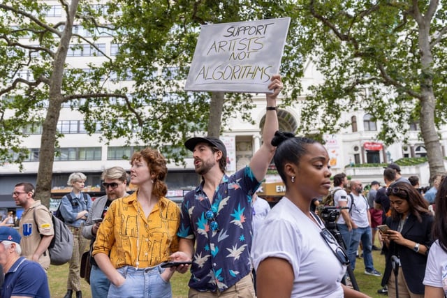 &#39;The Government’s proposed changes to UK copyright law threaten the livelihoods of our creative talent, as well as the viability of the arts themselves&#39; (Photo: Betty Laura Zapata/Bloomberg/Getty)