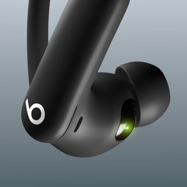 The heart rate monitor sensors appear on each earbud. But critics find fault with them.