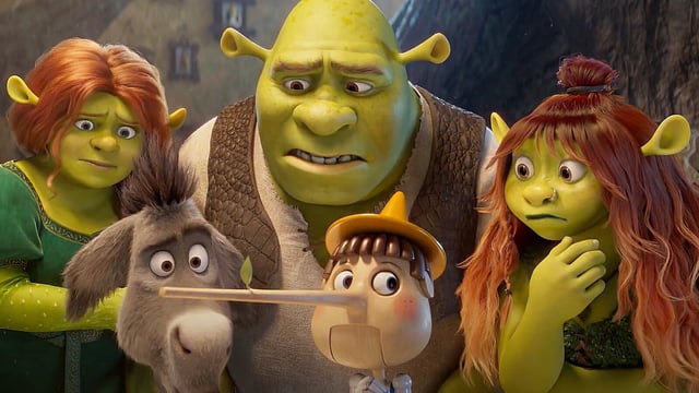 A still from the Shrek 5 trailer