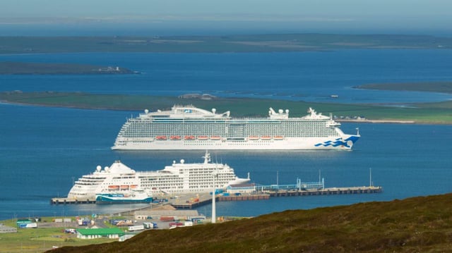 Orkney Islands council gave its backing in principle to the idea, after hearing that a £5 levy on passengers could raise £1 million a year