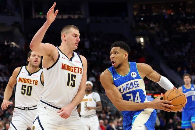 The headliner in the NBA tonight is the clash between Nikola Jokic and Giannis Antetokounmpo in Milwaukee, where the Nuggets are slight favorites.