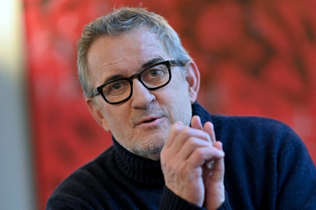 Christiphe Dechavanne en janvier 2024.