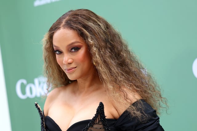 Tyra Banks attends the 2025 Essence Black Women in Hollywood Awards in Los Angeles, California.