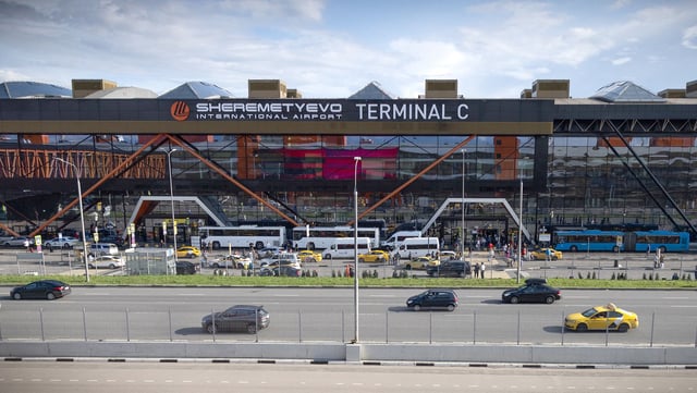 A general view shows Terminal C of the Sheremetyevo international airport outside Moscow, Russia, August 23, 2023. REUTERS/Maxim Shemetov